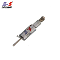Válvula electromagnética tubular de empuje y tracción personalizable, solenoide lineal de CA 110 V