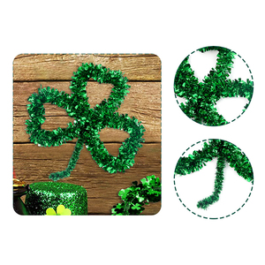San Patrizio Irish <span class=keywords><strong>Shamrock</strong></span> ghirlanda decorazione ghirlanda, San Patrizio - Product Image 3