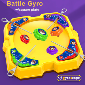 Plaque <span class=keywords><strong>de</strong></span> <span class=keywords><strong>combat</strong></span> gyroscopique <span class=keywords><strong>de</strong></span> type traction, jouet interactif parent-enfant multijoueur compétitif super battle spinning top - Product Image 3