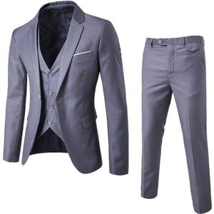 Costume pour <span class=keywords><strong>homme</strong></span>, bas prix, vente en gros, coupe Slim, costume d'affaires formel pour <span class=keywords><strong>homme</strong></span> et <span class=keywords><strong>Blazer</strong></span> - Product Image 4
