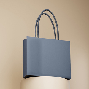 Bolsas de Papel Blanco Extra Gruesas con Logotipo Personalizado, Bolsa de Cosméticos Reciclable y Moderna para Mujer, Capacidad de Carga de 10 kg, Elegante para Regalo - Product Image 2