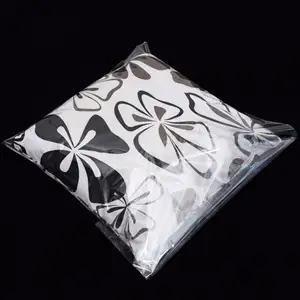 Emballage de sac en poly transparent personnalisé refermable sacs d'opp en plastique transparent transparent pour vêtements