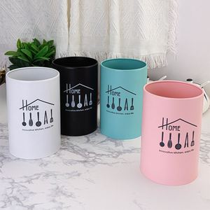 Home Utensils <b>Kitchen</b> Chopsticks <b>Storage</b> Container Draining Chopsticks Bucket Stainless Steel Chopstick Holder - Product Image 3