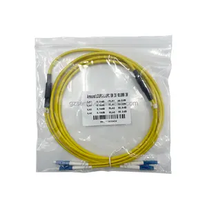 Câble fibre optique jaune 3m 5M LC-LC pour imprimante à jet d'encre