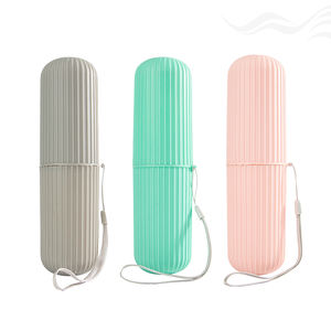 Creme dental Escova Organizador Caixa De Armazenamento Do Recipiente Portátil Camping Escova De Dentes Do Banheiro Wash Cup Suporte Escova De Viagem - Product Image 1