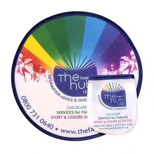 Disco Volador de Nailon Suave con Logotipo Personalizado, Abanico Plegable de Bolsillo, Diseño Promocional para Regalos Empresariales y Festivos, Impresión UV, Portátil - Product Image 3