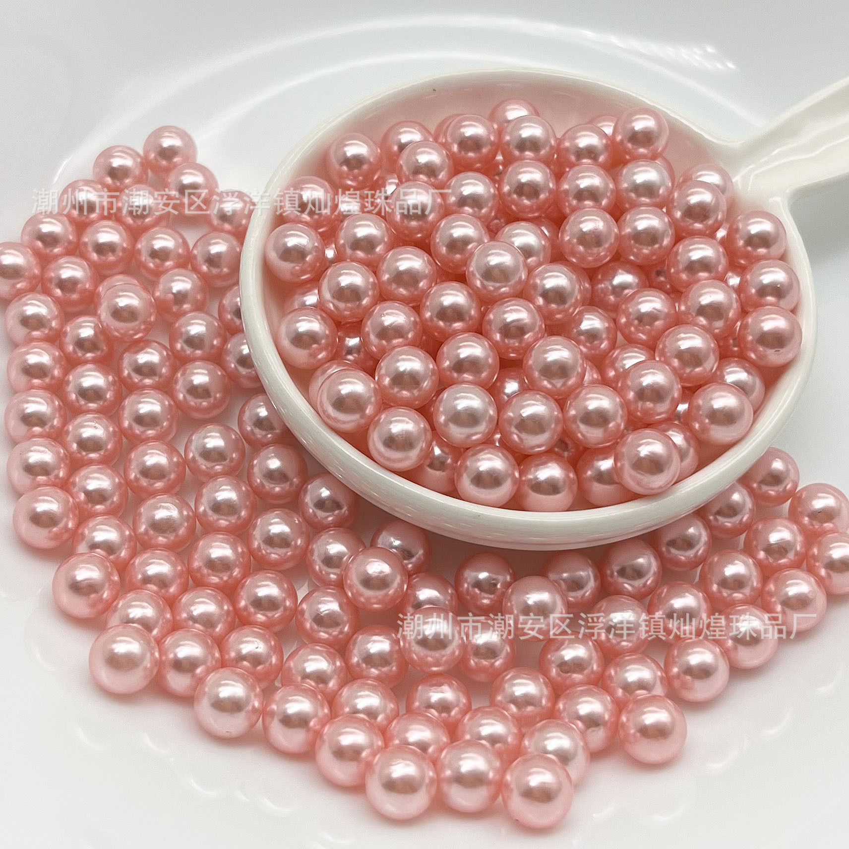 7.สีรากบัว มุกเทียมมันวาวสูง ไร้รูขุมขน