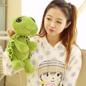 Simpatici giocattoli animali di peluche tartaruga verde piccola tartaruga giocattolo di peluche animali Kawaii bambola giocattoli di tartaruga peluche - Product Image 4