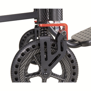 รถเข็นคนพิการแบบพกพาน้ำหนักเบาพิเศษน้ำหนักเบาพกพาสะดวก - Product Image 6