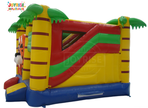 Castillo Inflable Comercial con Tobogán, Diseño de Tigre, Casa de Brinco de PVC para Fiestas Infantiles, Alquiler para Negocios de Entretenimiento en Patios Traseros, 5x5m, Fácil de Instalar - Product Image 3