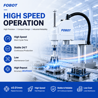 Brazo Robótico SCARA de 4 Ejes FOBOT MB04SC-300, Carga Útil de 4 kg, Alcance de 300 mm, Precisión de ±0.01 mm, Solución de Automatización SI Directa de Fábrica OEM/ODM