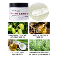 Gel pour les cheveux tressé avec logo personnalisé Meilleure tenue extrême extra super forte 4C contrôle des pointes de cheveux Marque privée Brillance et confiture