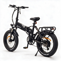 Vélo de montagne électrique Eahora X7, directement de l'usine, temps de charge de 4 à 6 heures, longue autonomie, vélo électrique à pneus larges, capacité de charge de 280 lb