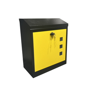 Chất Lượng Cao Hiện Đại Treo Tường Thép Key Khóa Không Thấm Nước Hộp Thư Bài Hộp Cho Đồ Nội Thất Tùy Chỉnh Màu Sắc - Product Image 5