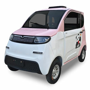 Voiture électrique mini à carrosserie fermée à bas prix, quatre roues avec cabine et sièges passagers, 1000W haute vitesse longue portée - Product Image 1