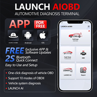 Escáner OBD2 LAUNCH AIOBD Idirectional AI-ONLINE, Diagnóstico Completo de Todos los Sistemas, Versión Global para IOS/Android