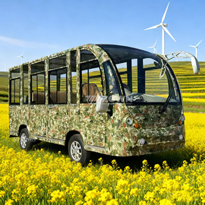 Vehículo Eléctrico Cerrado Impermeable para 11 Pasajeros, para Transporte en Bosques, Defensa Nacional y Educación - Product Image 6