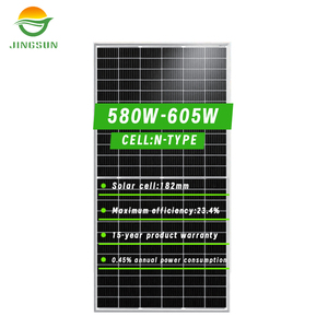 Productos Solares Jingsun de Alta Gama: Paneles Fotovoltaicos de 580w, 585w, 590w, 595w, 600w y 605w para Almacenamiento de Energía - Product Image 2