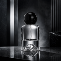 Flacons de parfum en verre transparent de 30 ml avec col serti de 15 mm, vides, avec pulvérisateur à pompe, flacon rechargeable