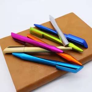 Stylo à bille en plastique avec logo personnalisé, stylo à bille promotionnel, papeterie - Product Image 3