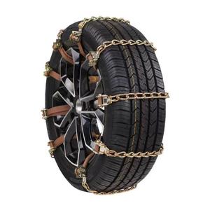 Vente directe d'usine de nouvelles chaînes de traction pour neige. Conception universelle. Matériaux en acier de haute qualité. Chaînes antidérapantes. - Product Image 1
