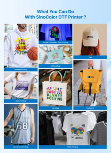 Meilleures imprimantes numériques à jet d'encre pour vêtements 2025 A2/A3/33CM/40cm, film de transfert direct (DTF) pour T-shirts, têtes I1600/I3200 - Product Image 3