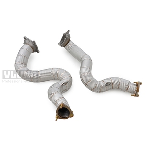 Section de tête d'échappement en acier inoxydable haute performance avec couche d'isolation thermique pour <span class=keywords><strong>Audi</strong></span> <span class=keywords><strong>RS6</strong></span>/RS7/S6/S7 C7 4.0T - Product Image 5