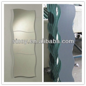 Miroir de forme personnalisée pour un design moderne, miroir créatif de forme ondulée irrégulière, miroir long ondulé décoratif, miroir de pleine longueur - Product Image 6