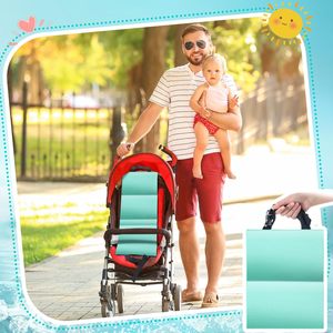 Almohadilla Refrigerante para Cochecito con 6 Bolsas de Gel Aislantes, Hasta 8 Horas de Refrigeración, para Bebés, Niños Pequeños, Protector para el Verano y el Calor - Product Image 4