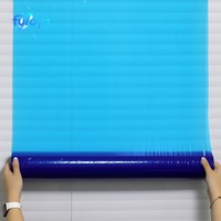 Película Protectora de PE a Prueba de Polvo de Bajo Costo con Logotipo Personalizado para Protección de Vidrios de Ventanas Durante el Transporte