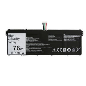 R14B01W 76Wh Replacement Laptop <b>Battery</b> for RedMibook14 XMA1901 XMA2002 Lithium-ion <b>Battery</b> Pack in Stock - Product Image 1
