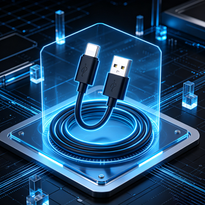 Cable de carga USB C trenzado de nailon, cable de sincronización de datos de carga rápida para uso diario en teléfonos inteligentes y tabletas - Product Image 2