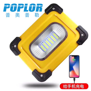 ไฟสปอร์ตไลท์ LED Poplor 30W ชิป COB ควบคุมด้วยระบบสัมผัส พกพาสะดวก กันน้ำ สำหรับใช้งานกลางแจ้ง - Product Image 2