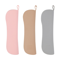 Voyage maquillage unique beauté porte-brosse maquillage organisateur sac étui cosmétique pochette toilette organisateur silicone petite brosse sac à main