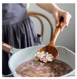 厂家批发竹木优质柚木烹饪勺子套装厨具套装木器套装 - Product Image 4