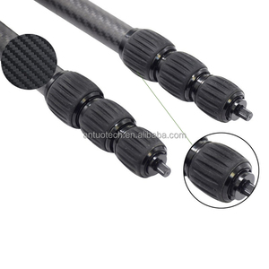 Perche télescopique en fibre de carbone 3K sergé pour nettoyage de vitres, tube en fibre de carbone, tube télescopique en fibre de carbone - Product Image 4