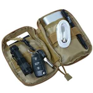 Sac de taille tactique Oxford léger de haute qualité, imperméable et durable avec fermeture éclair, unisexe, pour usage quotidien - Product Image 5