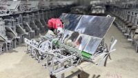 Machine à planter à essence, meilleure efficacité, équipement agricole, fabricant vietnamien, 6 rangs, 18 cm, pour riz et légumes