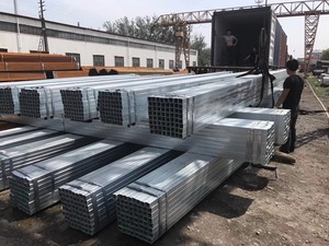 Fabricación 85 micras de recubrimiento de zinc gi galvanizado por inmersión en caliente cuadrado y rectangular tubo de acero hueco - Product Image 2
