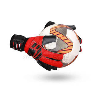 Guantes de portero de entrenamiento de dedos completos de la mejor calidad Guantes de fútbol de cuero de alta calidad hechos a medida recién llegados - Product Image 5