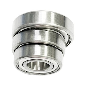 Rodamientos de Bolas de Ranura Profunda S605ZZ de Alta Precisión Personalizados de Fábrica Duohui, Acero Inoxidable 304, Grosor de 5 mm, Holgura C3, P5 - Product Image 1