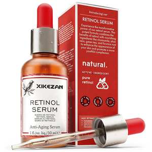 OEM potente 2.5% suero de <span class=keywords><strong>retinol</strong></span> para cicatrices de acné y tratamiento de reducción de arrugas suero facial <span class=keywords><strong>retinol</strong></span> suero antiarrugas