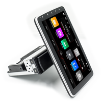 Écran IPS universel réglable, navigation GPS, WiFi, Aux, Carplay sans fil, Android Auto, radio FM, autoradio Android 1 Din
