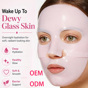 Mascarilla Facial de Hidrogel de Colágeno Bio con Ácido Hialurónico, Galactomyces y Niacinamida - Product Image 1