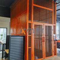 XYZLIFT-CE mal kargo navlun bina asansörü asansörler 1 3000kgs Capacacity asma kat hidrolik kargo asansörü ile durur