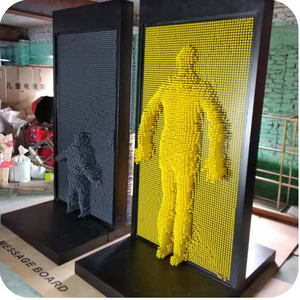 3d Clone Pin Antistress Art Clone Hand Shape Model Kid Toys Pinscreen Needle Board Sculptures Painting Carving <span class=keywords><strong>Pinart</strong></span> Gift - Product Image 1