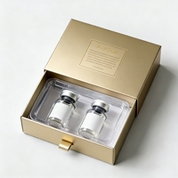 Boîtes de capsules de peptides de luxe en gros, emballages rigides personnalisés de 3 ml et 5 ml pour l'industrie pharmaceutique
