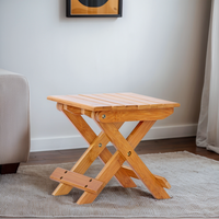 Tabouret pliant moderne en bambou pour siège de bain spa chaise pour douche chaise de pêche pour jardin extérieur banc de douche écologique durable