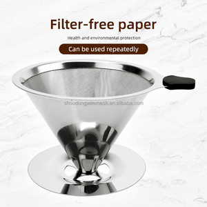 Oem thép không gỉ cà phê nhỏ giọt lọc vĩnh viễn cà phê Bộ lọc màn hình bộ lọc cho cà phê - Product Image 5