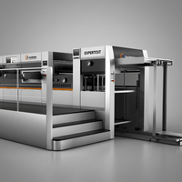 Máquina troqueladora automática para cajas de cartón corrugado